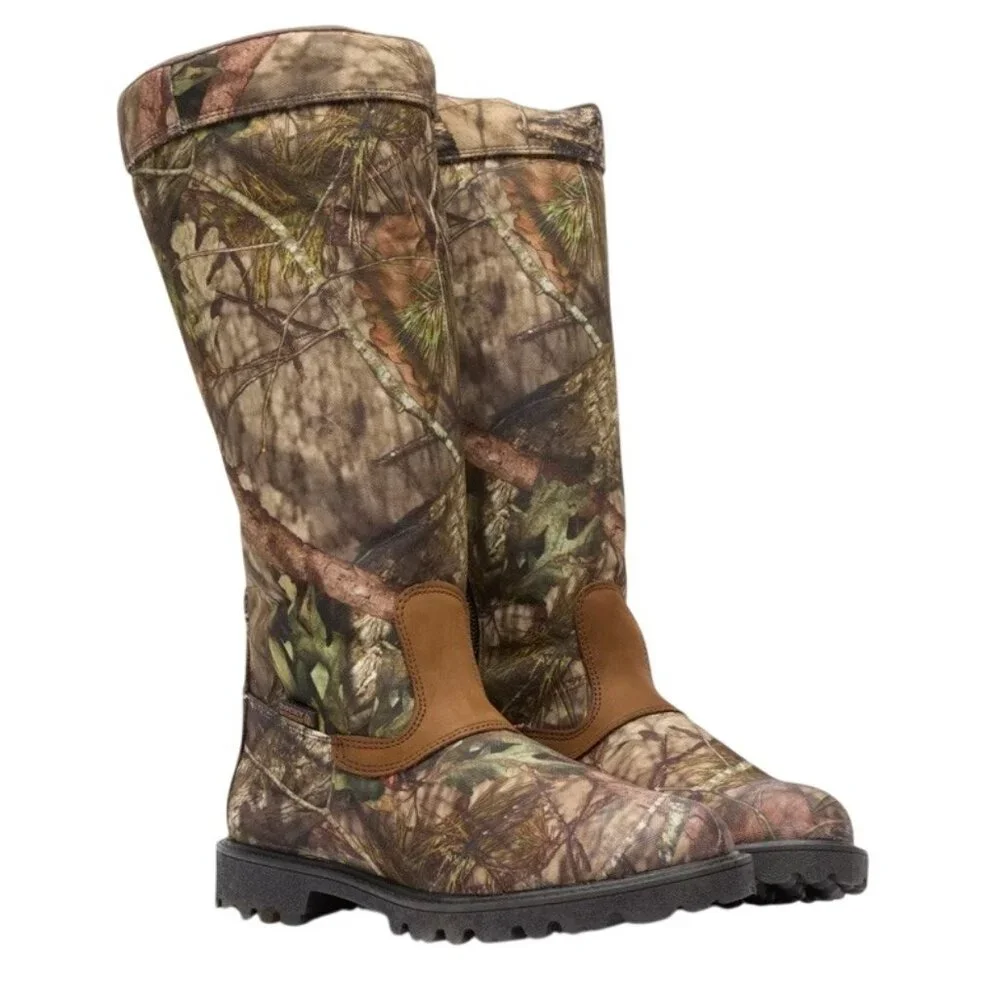 ROCKY LOW COUNTRY 16" WATERPROOF SIDE-ZIP SNAKE BOOTS RKS0232 Men’s Size 11W - Picture 5 of 16
